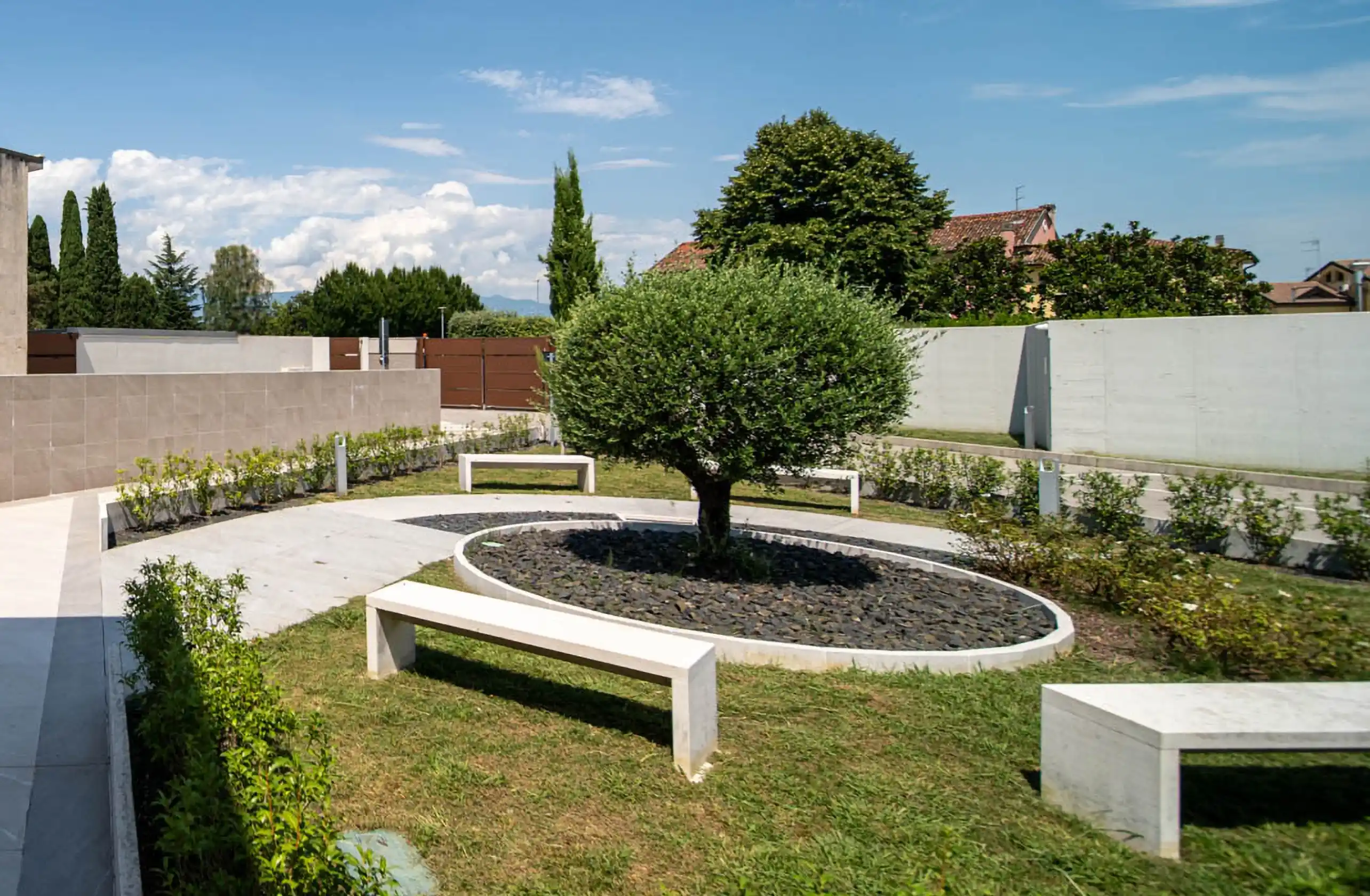 giardino del ricordo crematorio di Conegliano