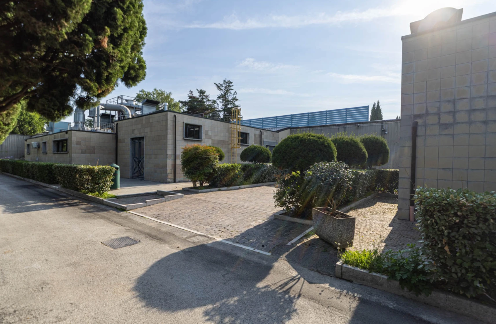 crematorio di Marghera visto dall’esterno